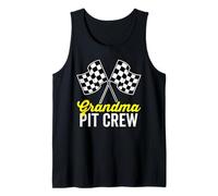 Nonna Pit Crew per Costume da Gara Canotta