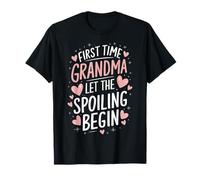 Nonna Prima Volta Nonna Lasciate Il Spoiling Begin Cuore Maglietta