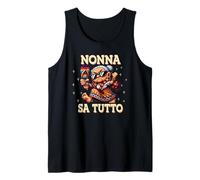 Nonna Sa Tutto Divertente Umorismo Famiglia Design Canotta