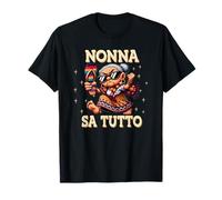 Nonna Sa Tutto Divertente Umorismo Famiglia Design Maglietta