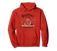 Nonne Il Nome Spoilings Il Gioco Dolce Famiglia Amore Felpa con Cappuccio, Unisex per Adulti, Rosso, XL