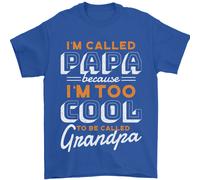 Nonni Giorno I'M Called Papa Uomo T-Shirt 100% Cotone