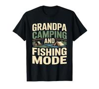 Nonno Campeggio E Pesca modalità Lago Maglietta