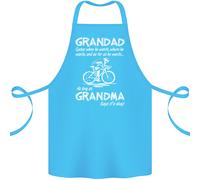 Nonno Ciclista Quando Egli Vuole Bicicletta Cotone Grembiule 100% Biologico