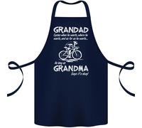 Nonno Ciclista Quando Egli Vuole Bicicletta Cotone Grembiule 100% Biologico