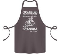 Nonno Ciclista Quando Egli Vuole Bicicletta Cotone Grembiule 100% Biologico