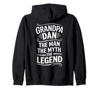 Nonno Dan l'Uomo Il Mito La Leggenda Dan Felpa con Cappuccio