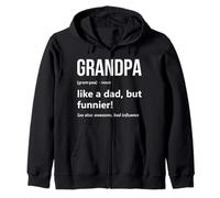Nonno Defilation Like A Dad But Funnier Funny Nonno Felpa con Cappuccio