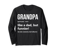 Nonno Defilation Like A Dad But Funnier Funny Nonno Maglia a Manica