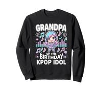 Nonno del Compleanno KPOP Idol Chibi Girls K Pop Theme Felpa