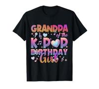Nonno del K-Pop Birthday Girl Coreano Pop K Pop Maglietta