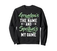Nonno è Il Nome e Spoiling is My Game New Grandpa Felpa