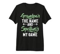 Nonno è Il Nome e Spoiling is My Game New Grandpa Maglietta Premium