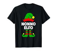 Nonno Elfo Natale Maglione Famiglia Divertente Natalizia Elf Maglietta