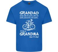 Nonno Motociclette When Egli Vuole Bicicletta T-Shirt Ragazzi Ragazze