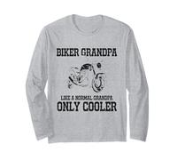 Nonno Motociclista Come Un Nonno Normale, Solo più Figo e Divertente Maglia a Manica