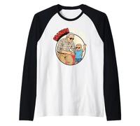 Nonno Nipote Bond Me Nonno Amore Padre Maglia con Maniche Raglan