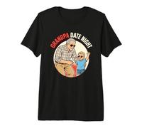 Nonno Nipote Bond Me Nonno Amore Padre Maglietta Premium