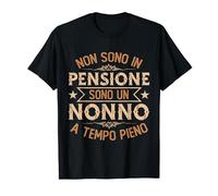Nonno Pensione Divertente Sono Un Nonno A Tempo Pieno Maglietta
