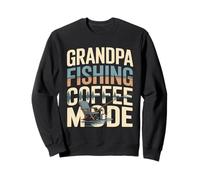 Nonno Pesce caffè modalità Pesca Felpa
