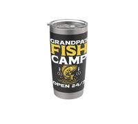 Nonno Pesce Campo Aperto 24/7 Pesca Nonno Bicchiere termico in acciaio inox doppia parete