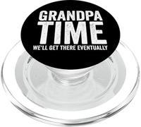 Nonno Tempo Saremo Lì Alla fine Divertente Nonno PopSockets PopGrip per MagSafe