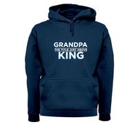 Nonno, The Title Just Sopra King - Adulti Felpa/Maglione - Nonno Divertente