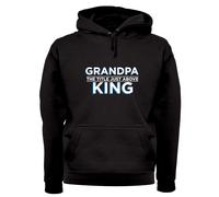 Nonno, The Title Just Sopra King - Adulti Felpa/Maglione - Nonno Divertente