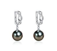 NONNYL Regalo per la festa della mamma, moglie, compleanno, Natale, San Valentino, regalo per lei, gioielli da donna, M, Argento sterling, Perla