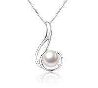 NONNYLLEI Collana di perle coltivate d'acqua dolce, regalo per moglie, anniversario, festa della mamma, fidanzata, San Valentino, Natale, regalo per donne, matrimonio, compleanno, mamma, fidanzata