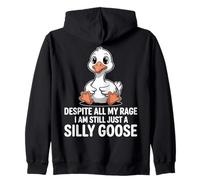 Nonostante Tutta la mia Rabbia è Ancora Solo un'oca stupida Felpa con Cappuccio