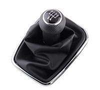 NONROT 12mm for Volkswagen for VW for Golf 4 IV MK4 GTI R32 for Bora for Jetta 5/6 velocità telaio nero leva del pomello del cambio cuffia 1999-2004 (Color : 5 Speed)
