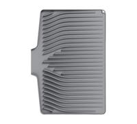 Nonslip Dish Mat - Silicone Drying Mat with Heat Resistant Design, Worktop Table Protector, Kitchen and Bathroom Accessory for Details, Apartment Dorm Home Living Room, Refrigerator Coffee Table Saver