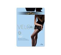 NonSoloCalze 3 COLLANT OMSA VELOUR 15 DEN MICROFIBRA MADE IN ITALY (2-S, BLU)