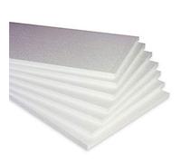 NonSoloFimo 14 Lastre di Polistirolo EPS 100 Bianco Densità Maggiorata 20 kg/MC Pannelli per Isolamento Termico a Prestazioni migliorate Spessore 3 cm. Sistema Cappotto 100x50x3 cm
