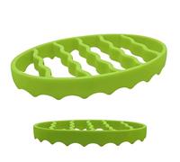 Nonstick silicone roasting rack - resistente calore accessory | compact air fryer with easy clean feature, versatile baking for cooker steaming grilling meat fish veggies daily kitchen use