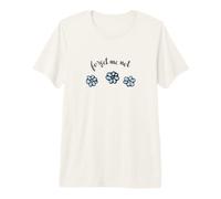 Nontiscordardime Forget Me Not Garden Flower Floreale Maglietta Premium