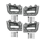 Nonuink Set di 4 Maniglie Interne per Porte Interne 2005 2006 2007-2011 per Jeep per Grand Cherokee Maniglia della Portiera Interna Dell'auto Maniglia della Maniglia della Porta
