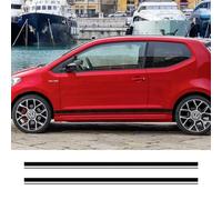 NonWoohdf Adesivi per Strisce Laterali per Auto, Pellicola in Vinile, Decalcomanie Decorative per Auto, Adatte per VW Cross Up GT, Accessori per la Messa a Punto dell'auto