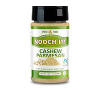 NOOCH IT! Formaggio grattugiato di anacardi senza latticini del commercio equo e solidale | Parmigiano vegano ● Gustosa alternativa al formaggio | 4 once (vegano "Parm", senza glutine)