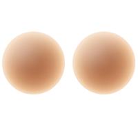 NOOD - No-Show Adhesive and Reusable Round Nipple Covers - Soluzione d'abbigliamento No.5 Soft Tan / 3in. 1 St.