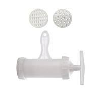 Noodle Maker - Pressa manuale per noodle con corpo in acciaio inossidabile e impugnatura facile | Macchina per produttori di pasta per spaghetti e linguini fatti in casa | Maker di pasta per uso di