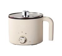 Noodle Pot Electric- Low Power Personal Frying Pan Cooker, Multi Function Compact Heating Pot | Instant Noodle Portable Mini Cooking Appliance Egg Soup Porridge Bistecca Oatmeal College