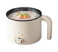 Noodle Pot Electric- Low Power Personal Frying Pan Cooker, Multi Function Compact Heating Pot | Instant Noodle Portable Mini Cooking Appliance Egg Soup Porridge Bistecca Oatmeal College