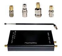 NooElec HackRF Bundle Completo - HackRF One Software Defined Radio (SDR) Originale con TCXO 0,5PPM in Una Custodia in Alluminio Nero Personalizzata. Pacchetto Adattatore SMA e Antenna ANT500 Incluso