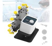 NOOGRRFA Miscelatore A Disco,Agitatore Orbitale da Laboratorio da 20-80Giri/Min,Angolo di Rotazione da 40°-80°,Timer da 1Min-24Ore,Display A LED da 20W,per Provette da 1,5/2/5/10/15/50Ml,RMO-80