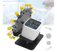 NOOGRRFA Miscelatore A Disco,Agitatore Orbitale da Laboratorio da 20-80Giri/Min,Angolo di Rotazione da 40°-80°,Timer da 1Min-24Ore,Display A LED da 20W,per Provette da 1,5/2/5/10/15/50Ml,RMO-80Pro