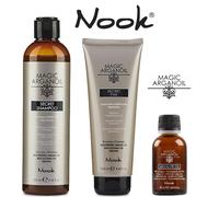 NOOK MAGIC ARGAN OIL SECRET SHAMPOO MASCHERA OLIO IDRATANTE KIT CAPELLI SECCHI