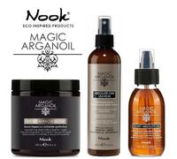NOOK MAGIC ARGANOIL SECRET MASCHERA MIRACLE BUTTER + ABSOLUTE LEAVE IN + OIL