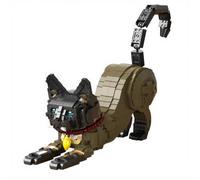 NOOLY Set di Costruzioni Gatto Siamese dai 8 Anni 1117 Pezzi WKLJM-11 | Modello 3D Fai-da-te, Mattoncini per Adulti e Ragazzi Ragazze, Regalo per gli Amanti dei Gatti